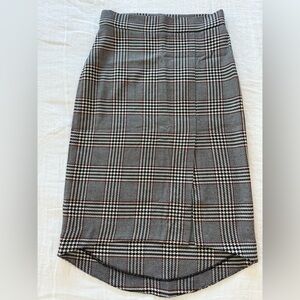 ZARA Front Slit Pencil Skirt